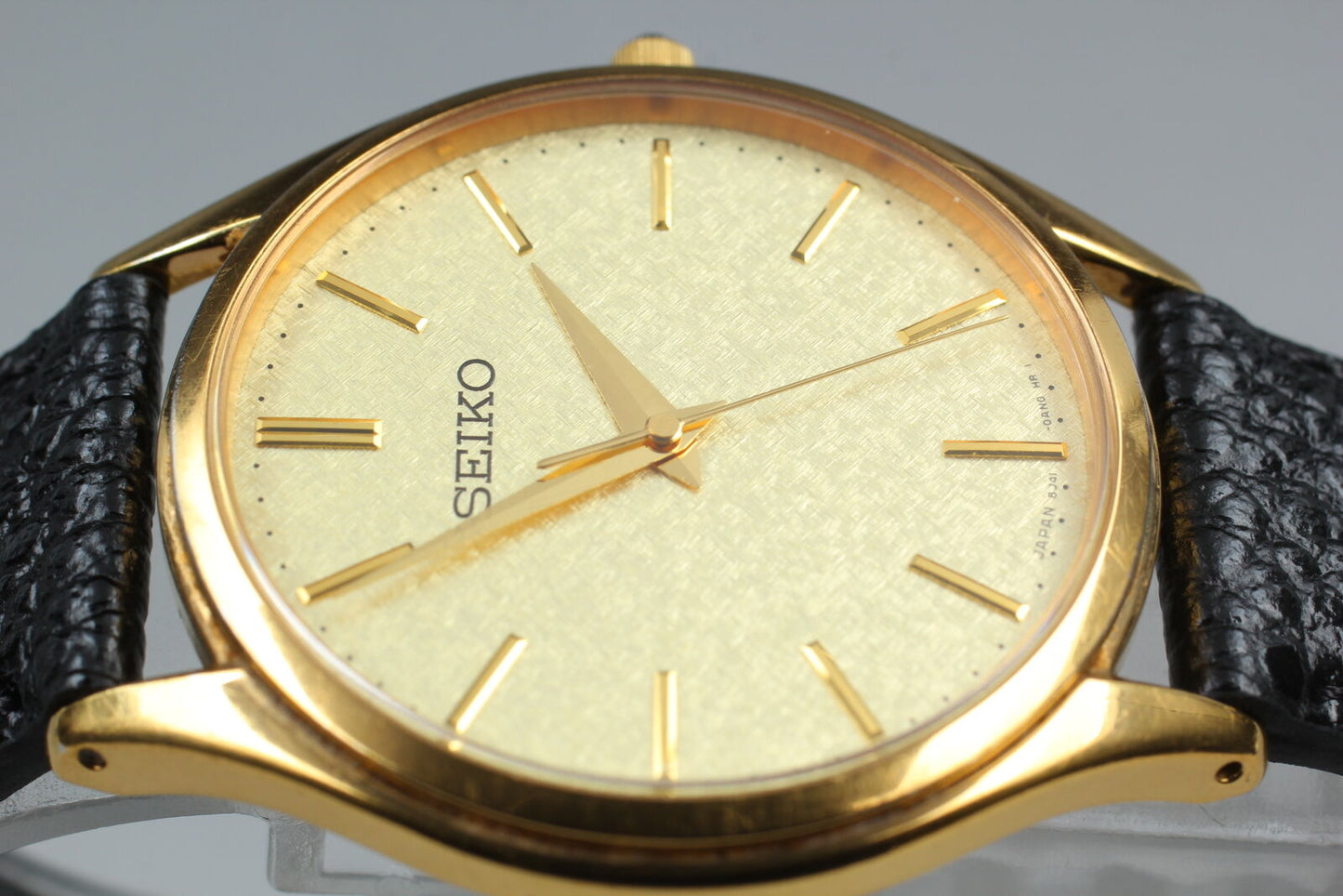 New Band [Near MINT] Seiko Dolce 8J41-0AJ0 SACM150 Gold Quartz Men’s Watch JAPAN