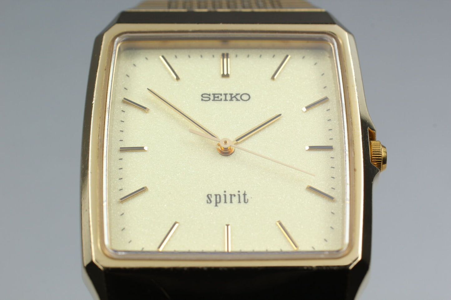 1999 [Near MINT] SEIKO SPIRIT 5E31-5A60 Gold Men's Quartz Watch From JAPAN