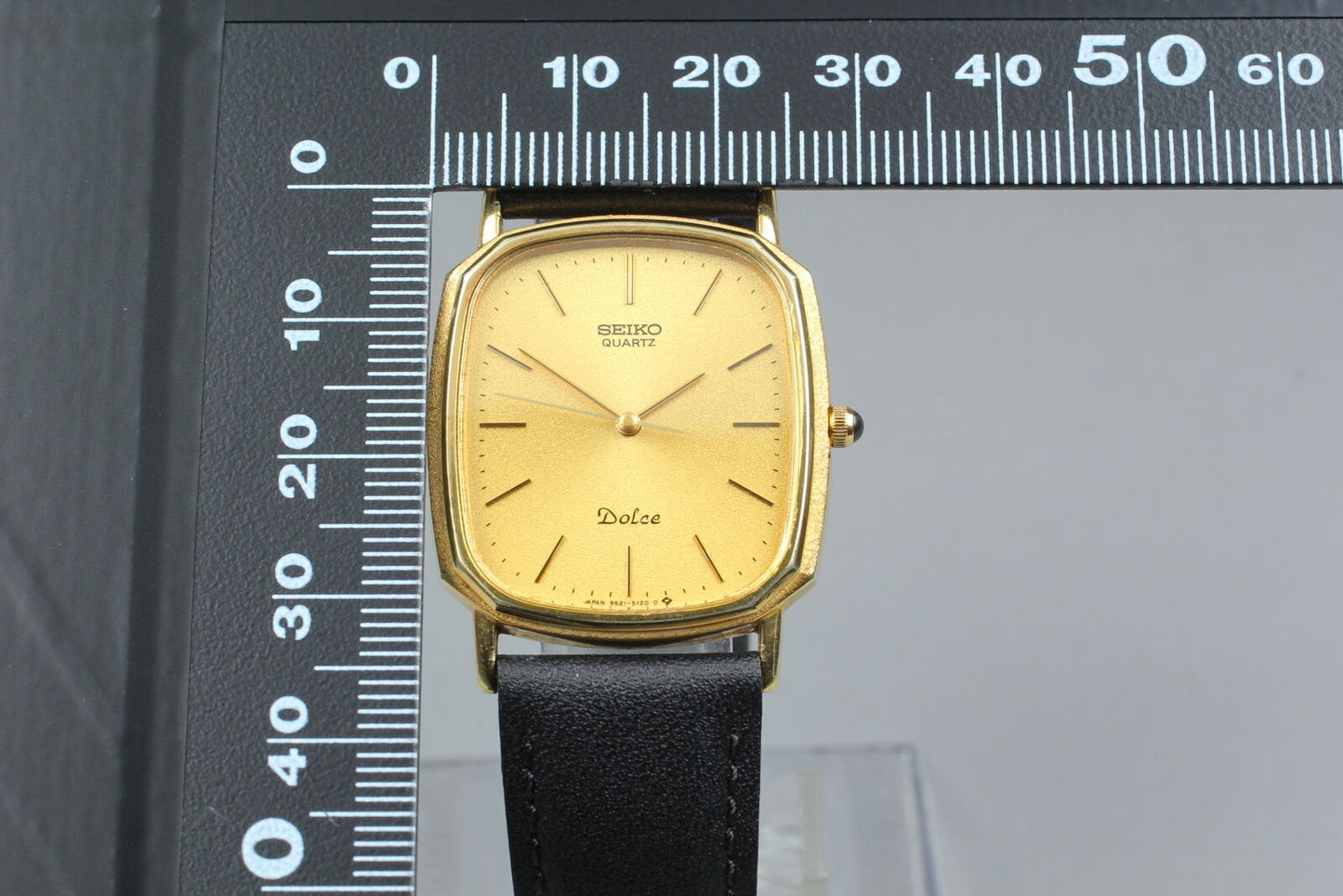 [Near MINT] Seiko Dolce 9521-5120 SGP30 Midsize Quartz Men's Watch From JAPAN