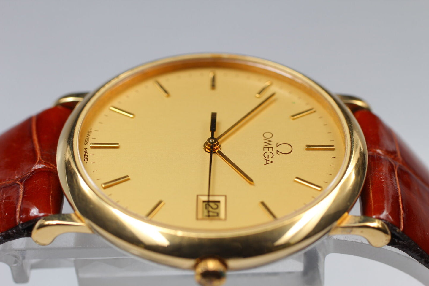 [Near MINT] OMEGA De Ville Cal.143 1960.312.1 Quartz Men's Watch From JAPAN