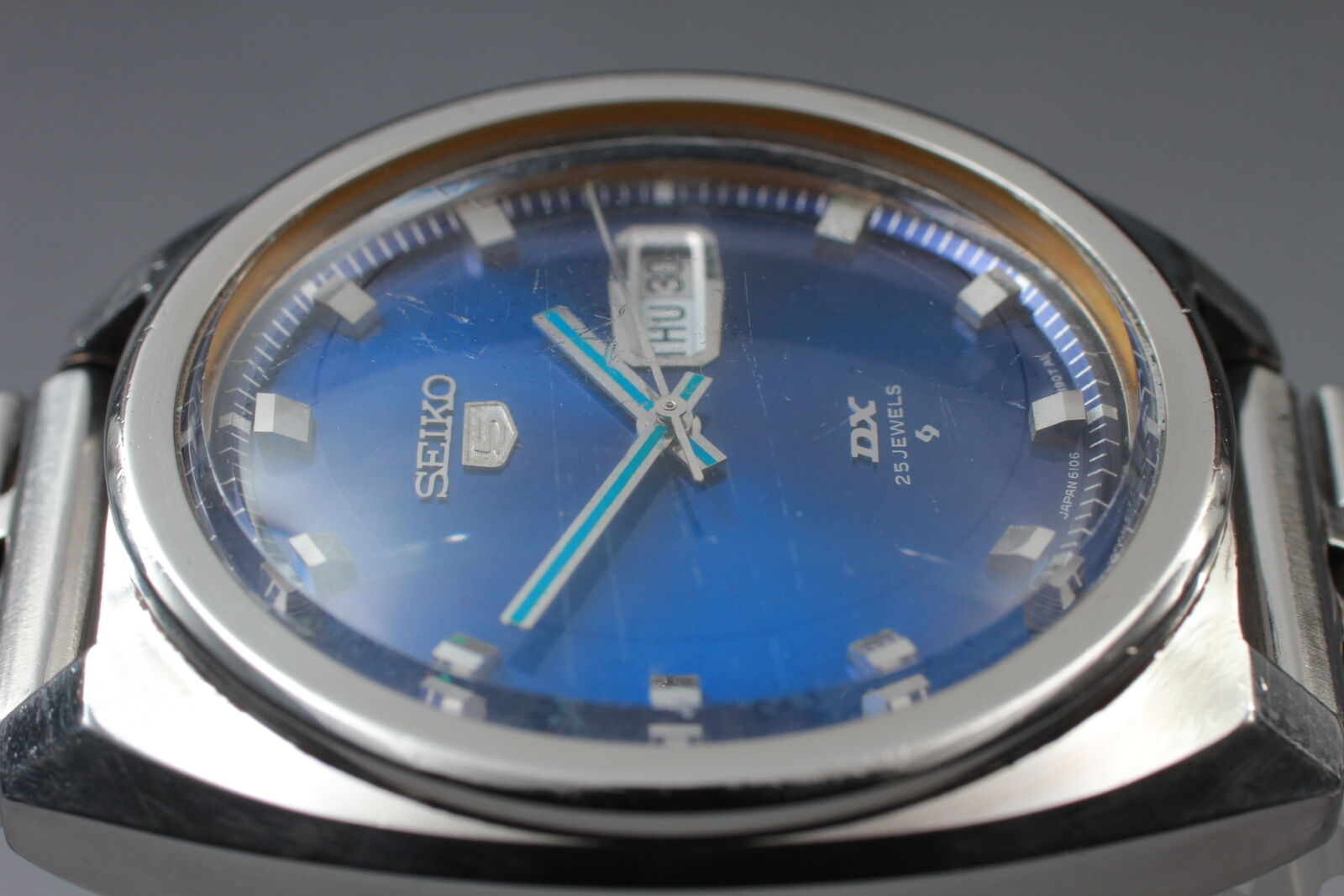 Vintage 1968 [Exc+5] SEIKO 5 DX 6106-8180 25 Jewel Automatic Men's Wat –  TOHO STORE