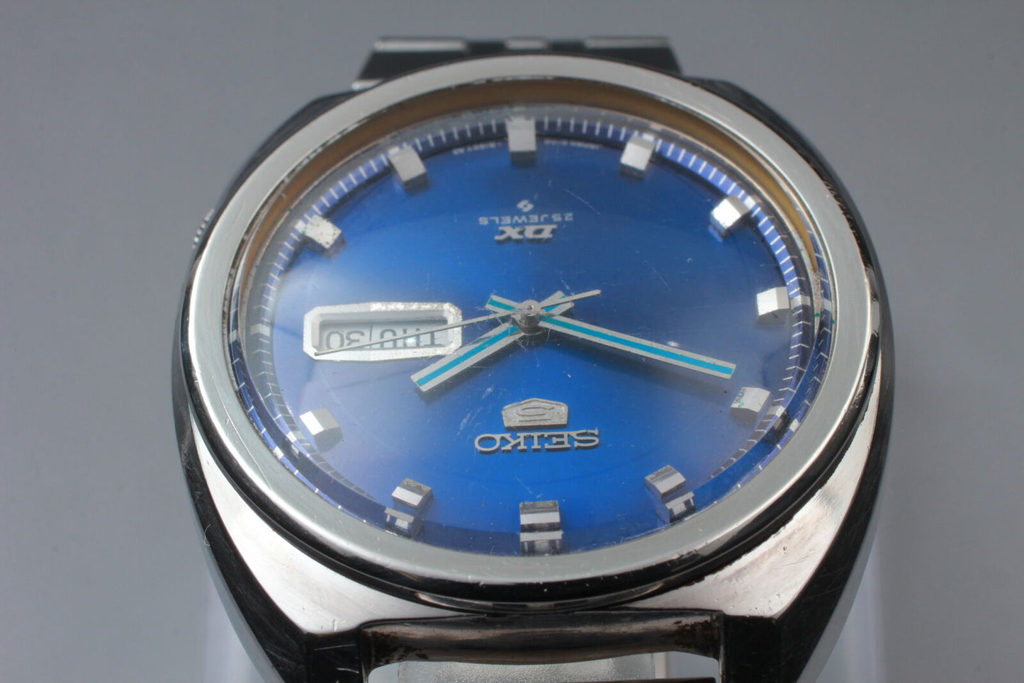 Vintage 1968 [Exc+5]  SEIKO 5 DX 6106-8180 25 Jewel Automatic Men's Watch JAPAN