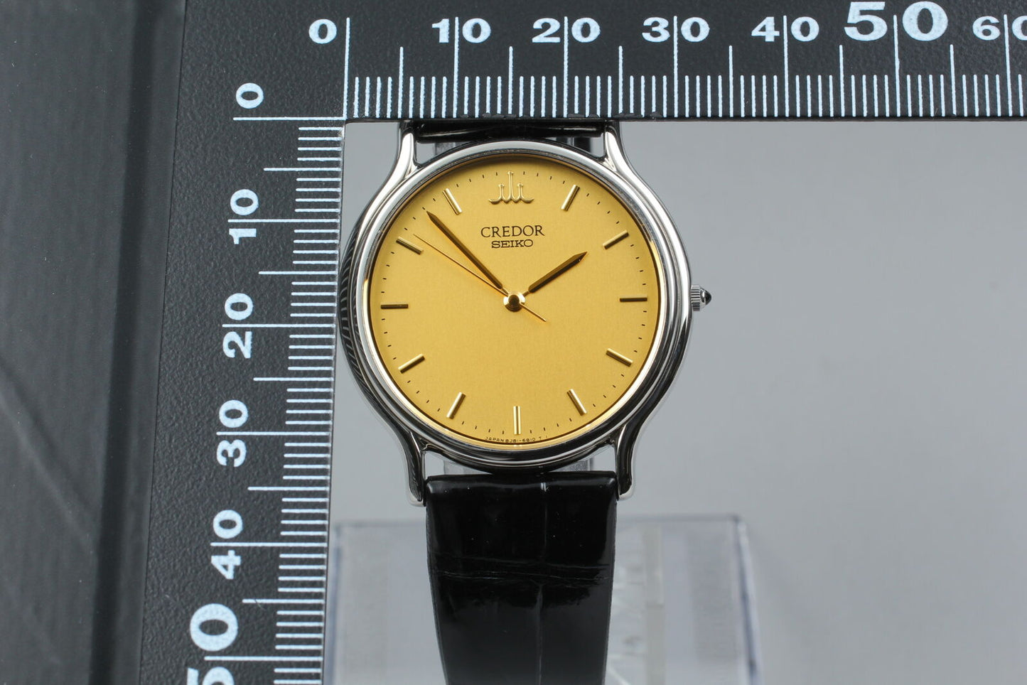 Vintage [MINT] Seiko Credor Signo 8J81-6A30 Men's Quartz Watch From JAPAN