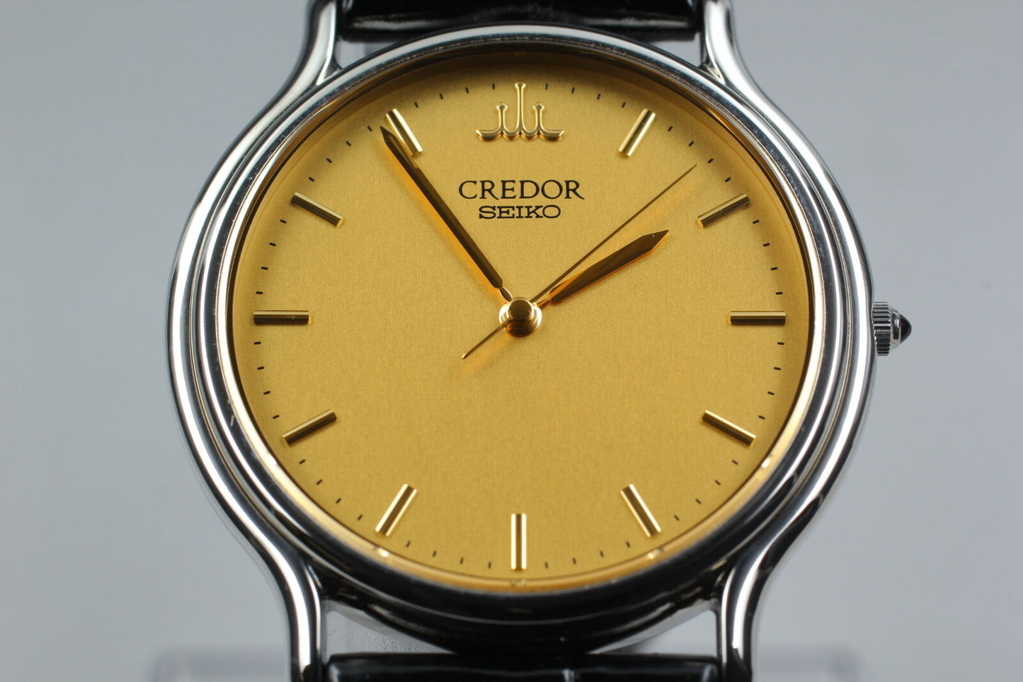 Vintage [MINT] Seiko Credor Signo 8J81-6A30 Men's Quartz Watch From JAPAN