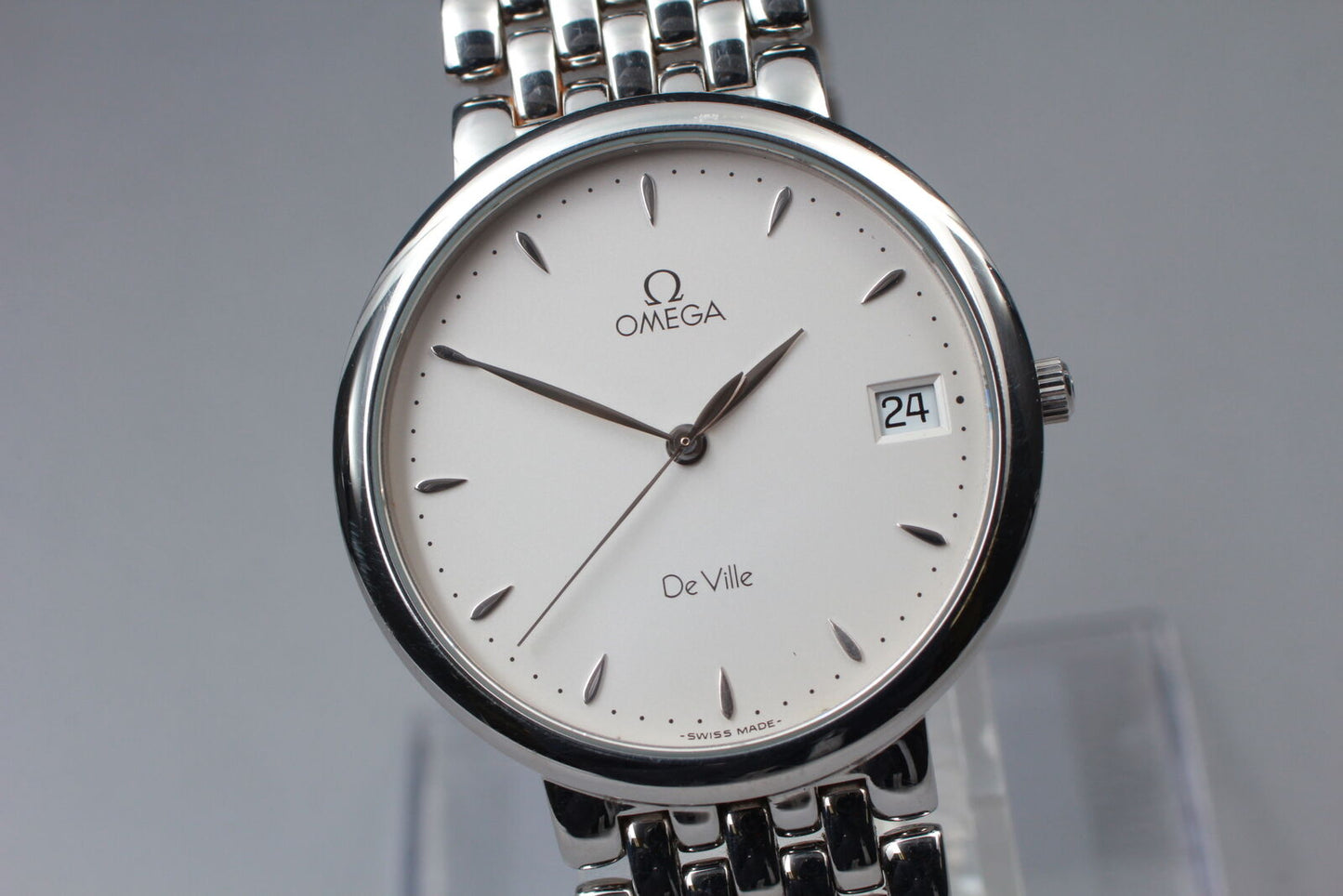 Vintage [Near MINT] OMEGA De Ville Cal.1532 Quartz Men's Watch From JAPAN