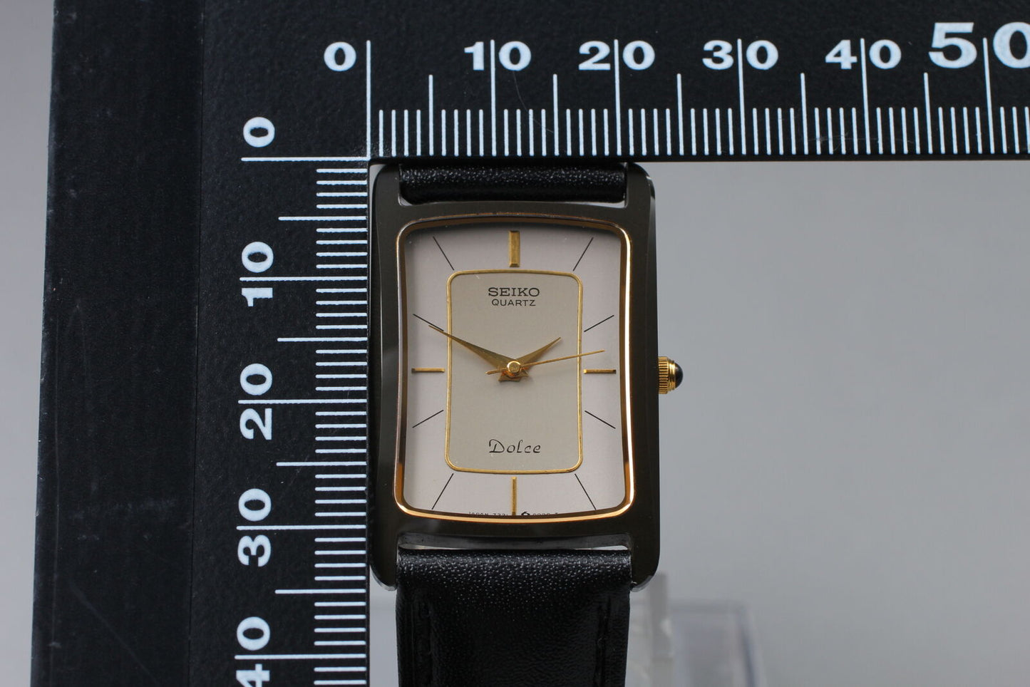 Vintage [MINT] Seiko Dolce 7321-5490 Square Quartz Men's Watch From JAPAN