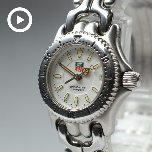 ⏯ [Near MINT] TAG HEUER S/el WG1412-0 Date Ladies Quartz Watch From JAPAN