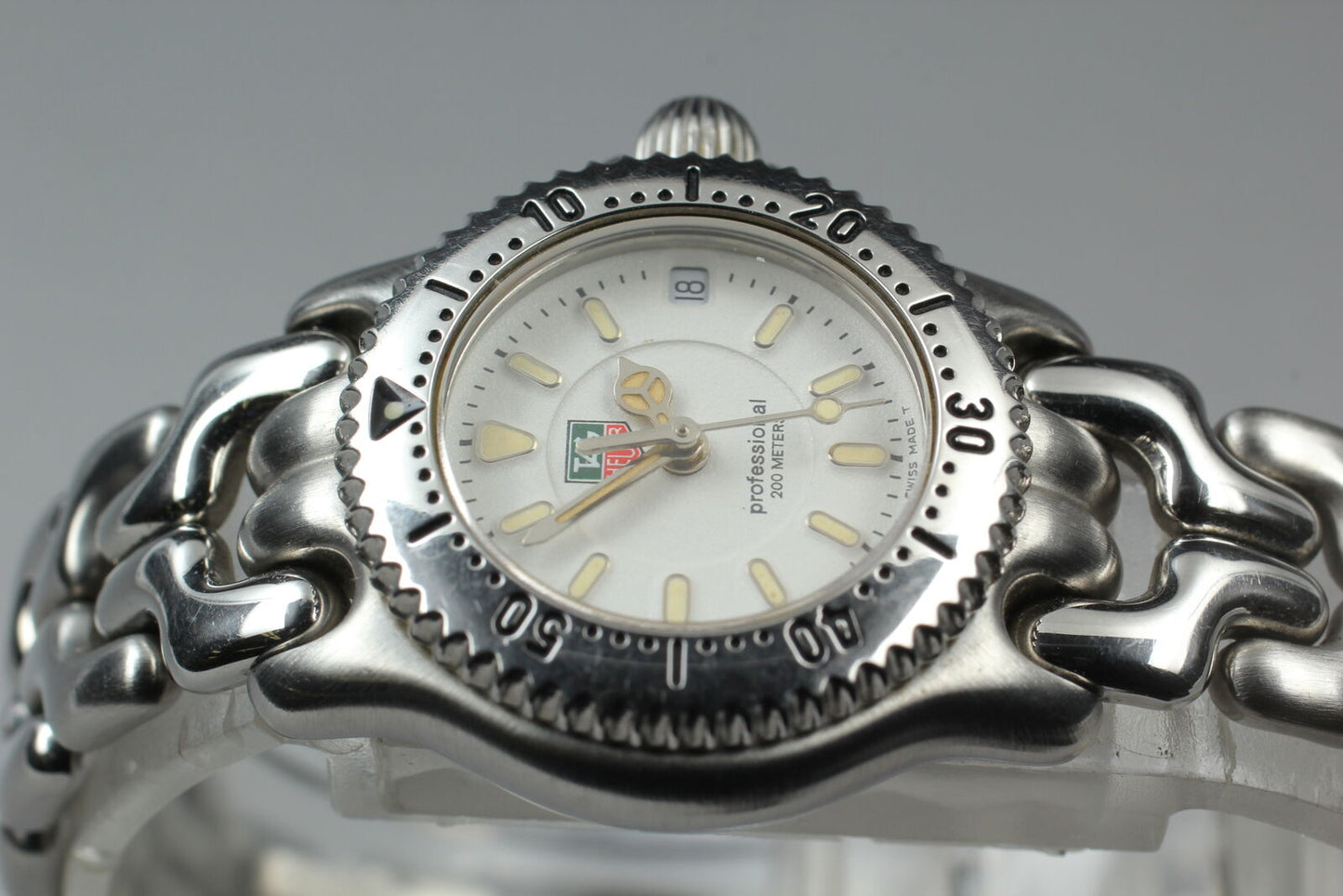 ⏯ [Near MINT] TAG HEUER S/el WG1412-0 Date Ladies Quartz Watch From JAPAN