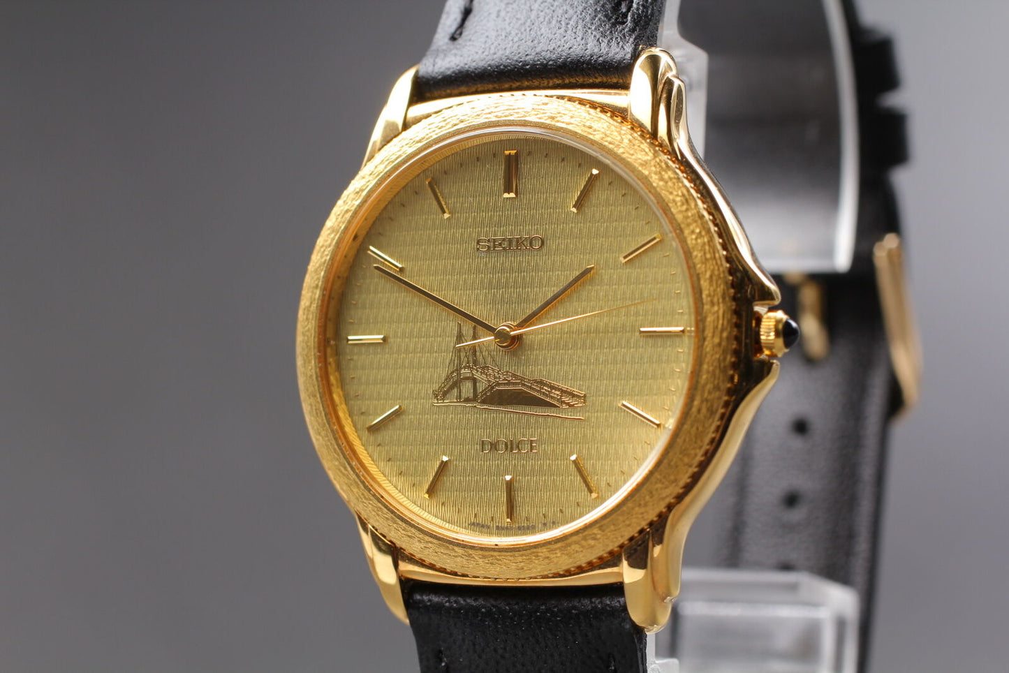 ▶️[Near MINT] Pair Watch SEIKO Dolce & Exceline 8N41-6180 GOLD Quartz From JAPAN