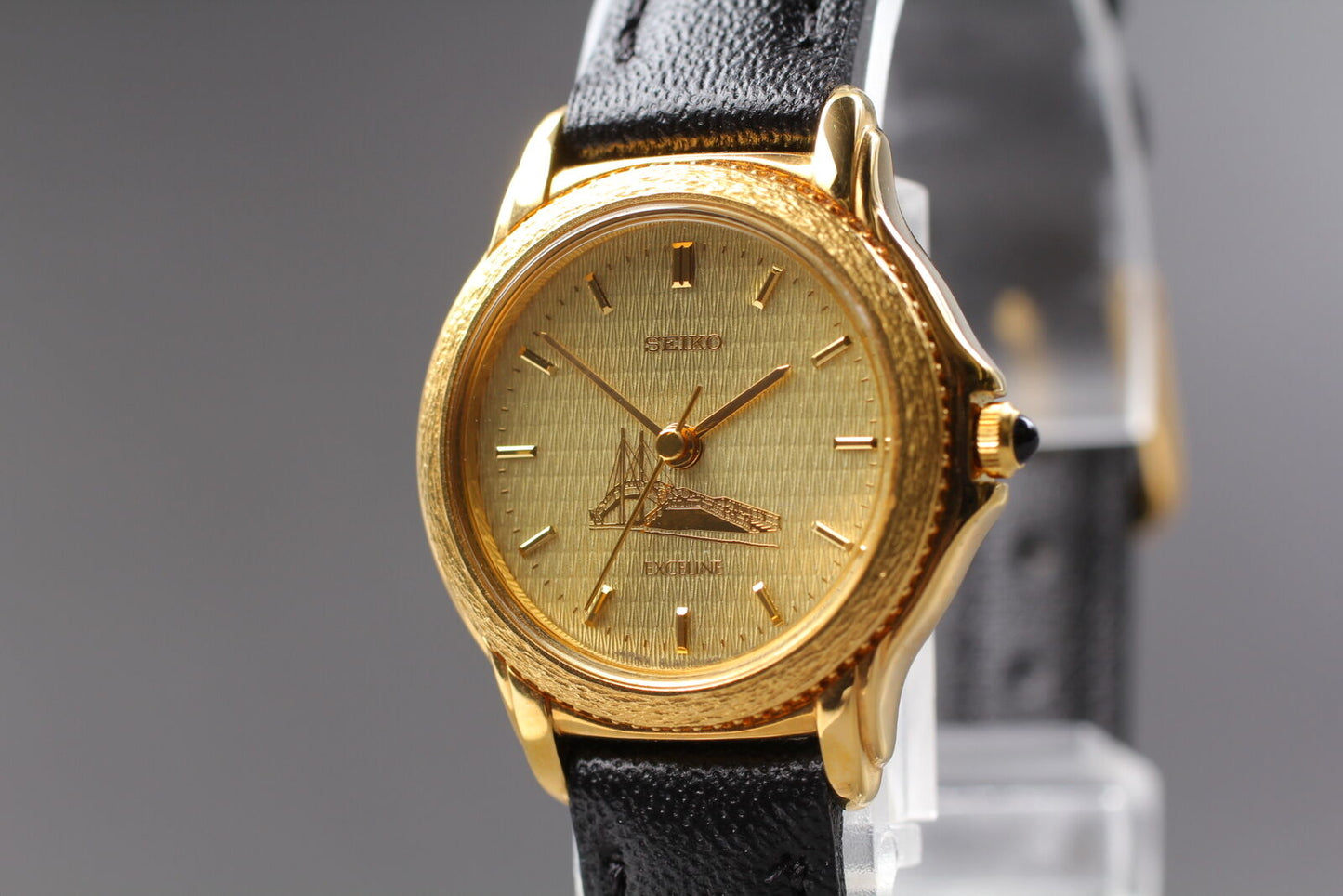 ▶️[Near MINT] Pair Watch SEIKO Dolce & Exceline 8N41-6180 GOLD Quartz From JAPAN