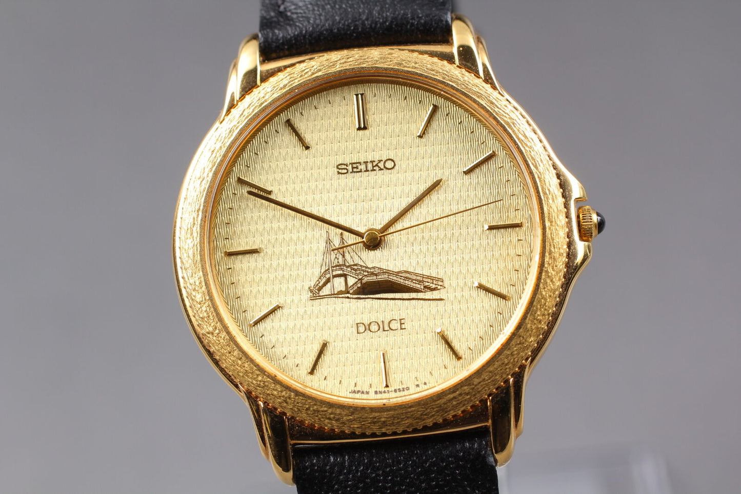 ▶️[Near MINT] Pair Watch SEIKO Dolce & Exceline 8N41-6180 GOLD Quartz From JAPAN