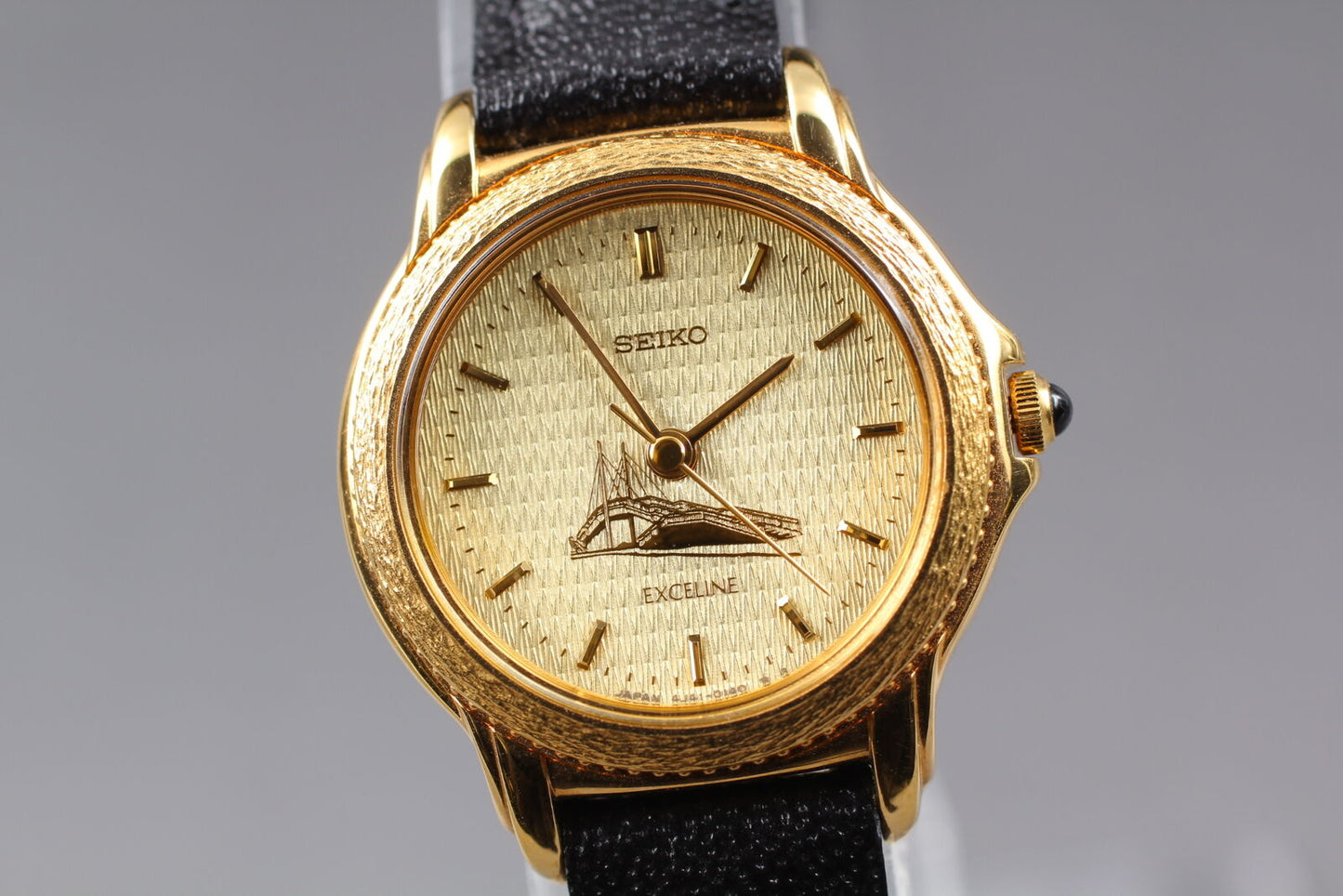 ▶️[Near MINT] Pair Watch SEIKO Dolce & Exceline 8N41-6180 GOLD Quartz From JAPAN