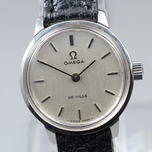 ⏯ *Vintage* OMEGA De Ville TOOL 101 Manual Winding Women's Watch From JAPAN