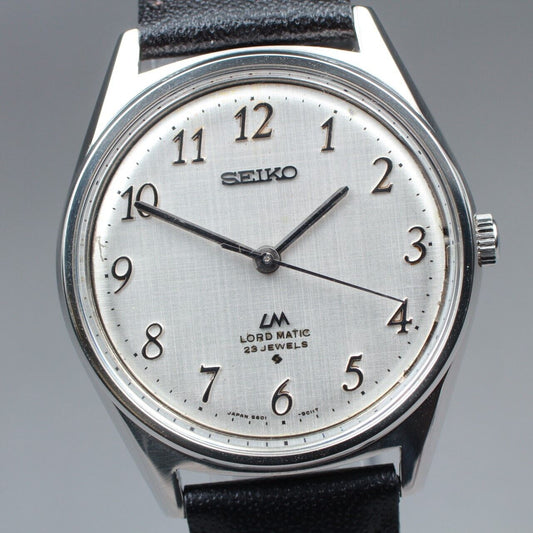 ⏯ *Vintage* SEIKO LORD MATIC LM 5601-9000 Automatic 23 Jewels Men's Watch JAPAN