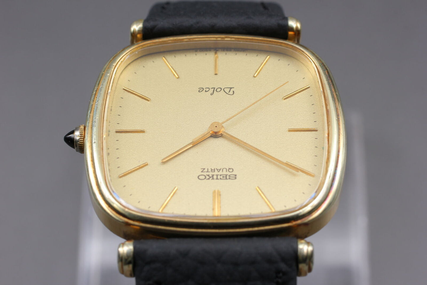 ⏯ Vintage [Near MINT] SEIKO DOLCE 5931-5400 Gold SGP30 Quartz Men's Watch JAPAN