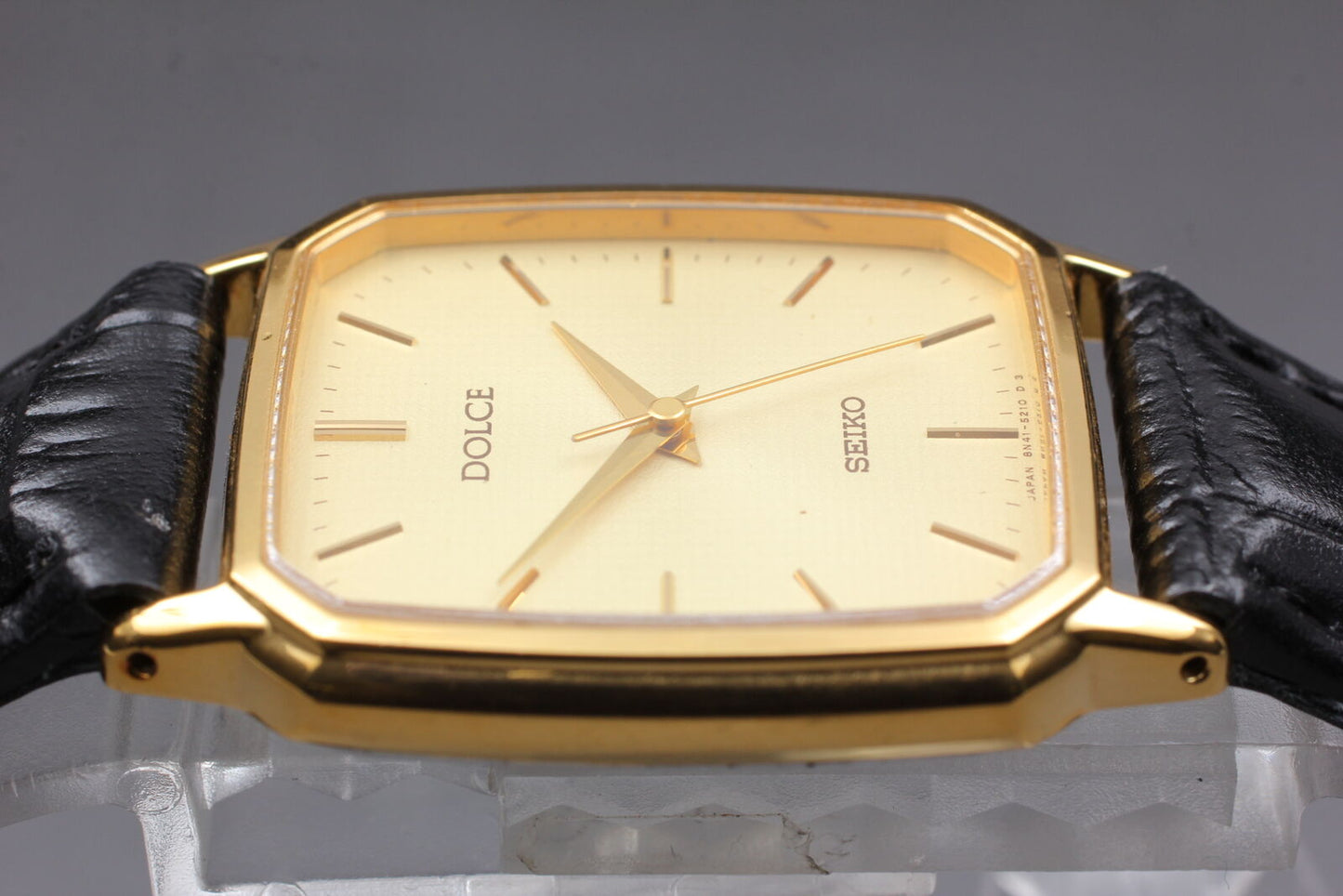 ⏯ Vintage [Near MINT] SEIKO Dolce 8N41-5160 SGP30 Gold Quartz Men's Watch JAPAN