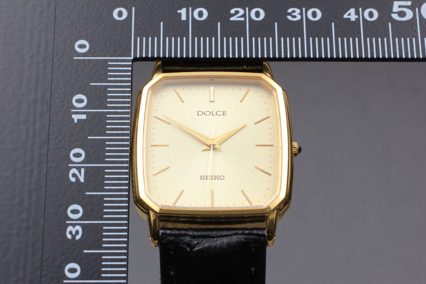 ⏯ Vintage [Near MINT] SEIKO Dolce 8N41-5160 SGP30 Gold Quartz Men's Watch JAPAN