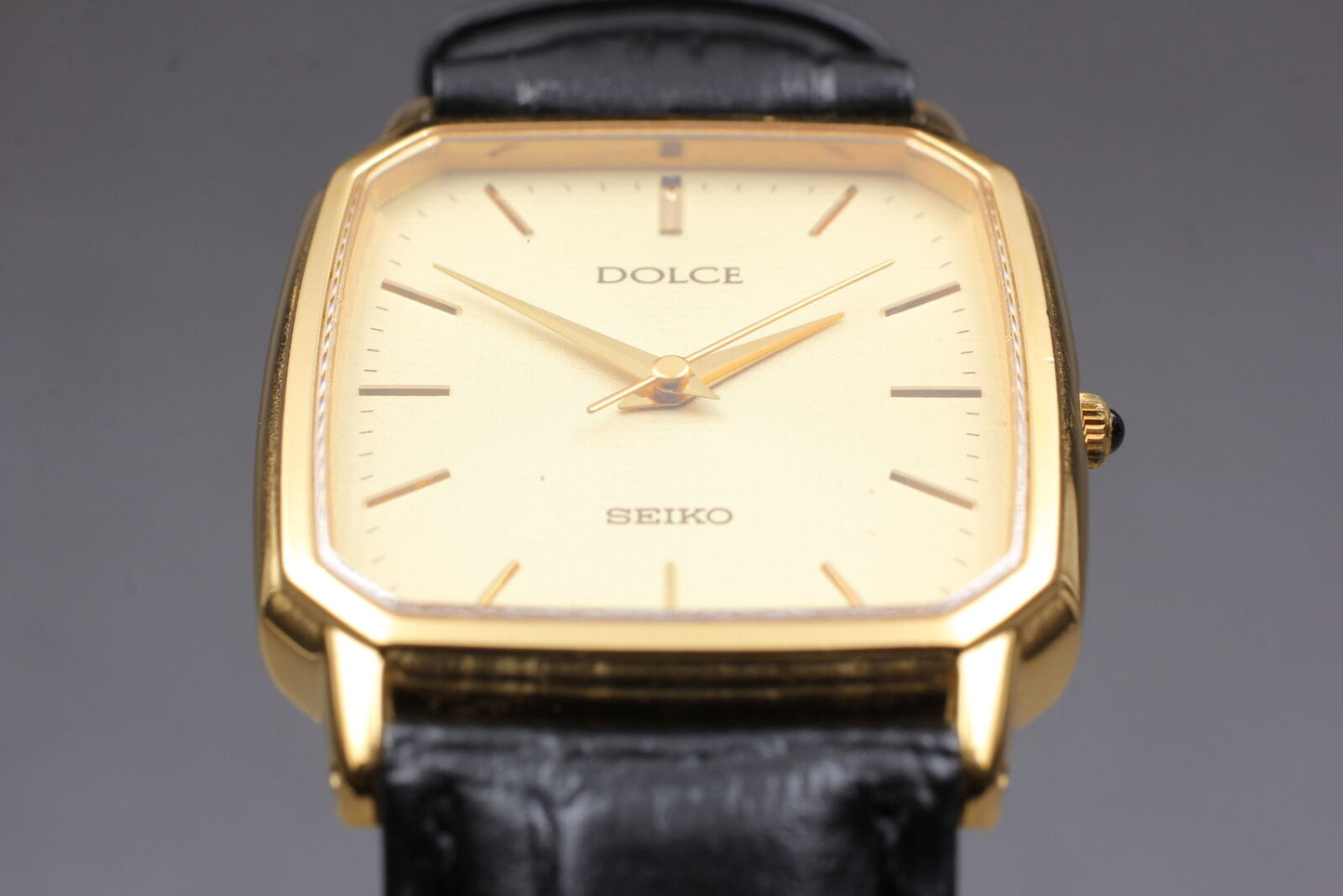 ⏯ Vintage [Near MINT] SEIKO Dolce 8N41-5160 SGP30 Gold Quartz Men's Watch JAPAN