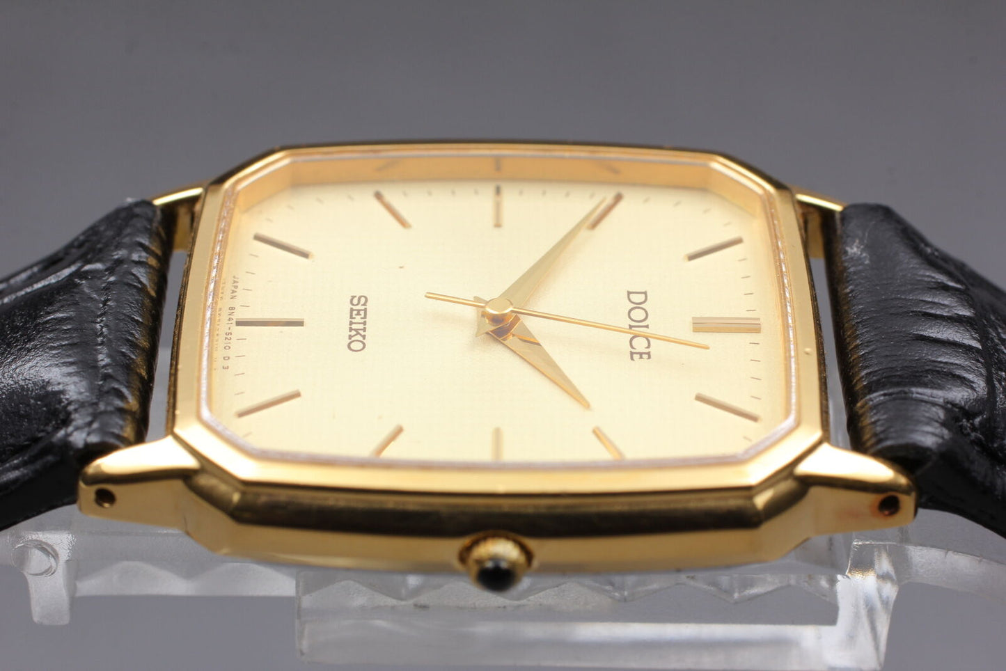 ⏯ Vintage [Near MINT] SEIKO Dolce 8N41-5160 SGP30 Gold Quartz Men's Watch JAPAN