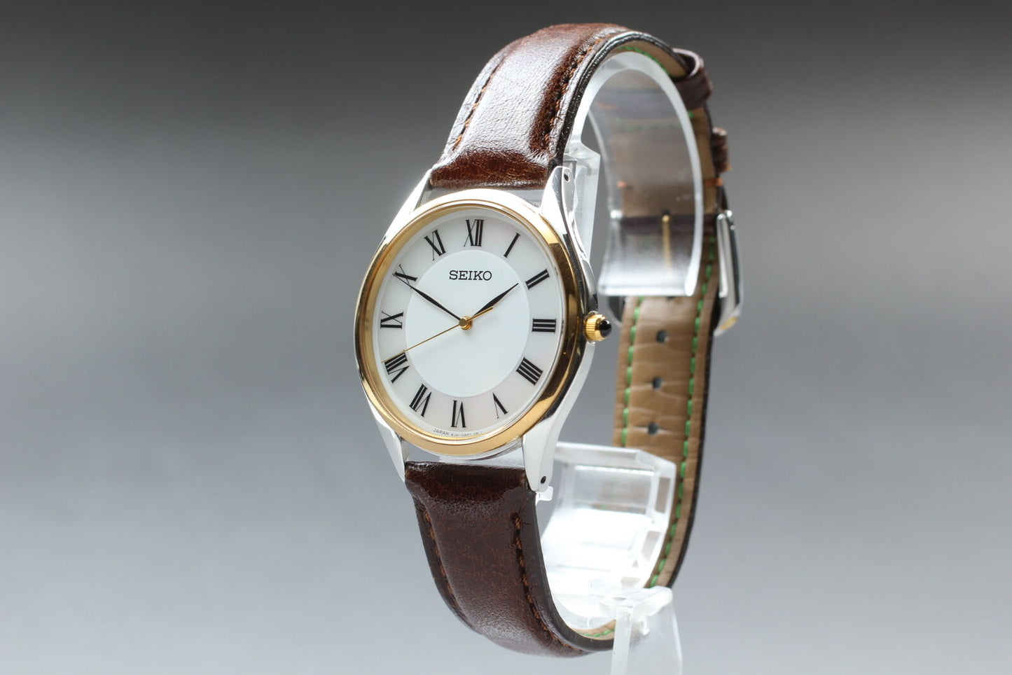 ⏯ Vintage [Near MINT] Seiko Dolce 8J41-0AJ0 White Dial Quartz Men’s Watch JAPAN