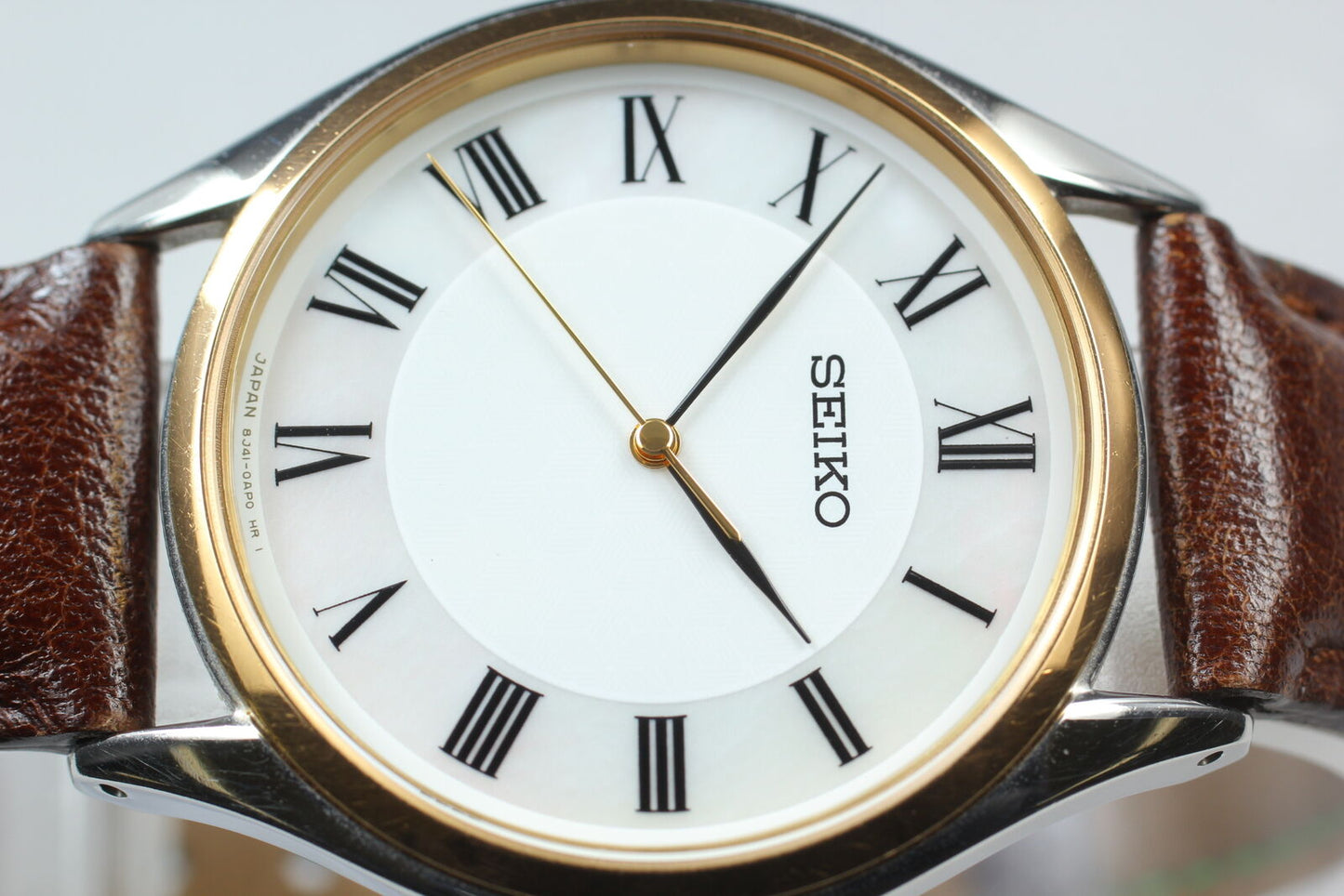 ⏯ Vintage [Near MINT] Seiko Dolce 8J41-0AJ0 White Dial Quartz Men’s Watch JAPAN