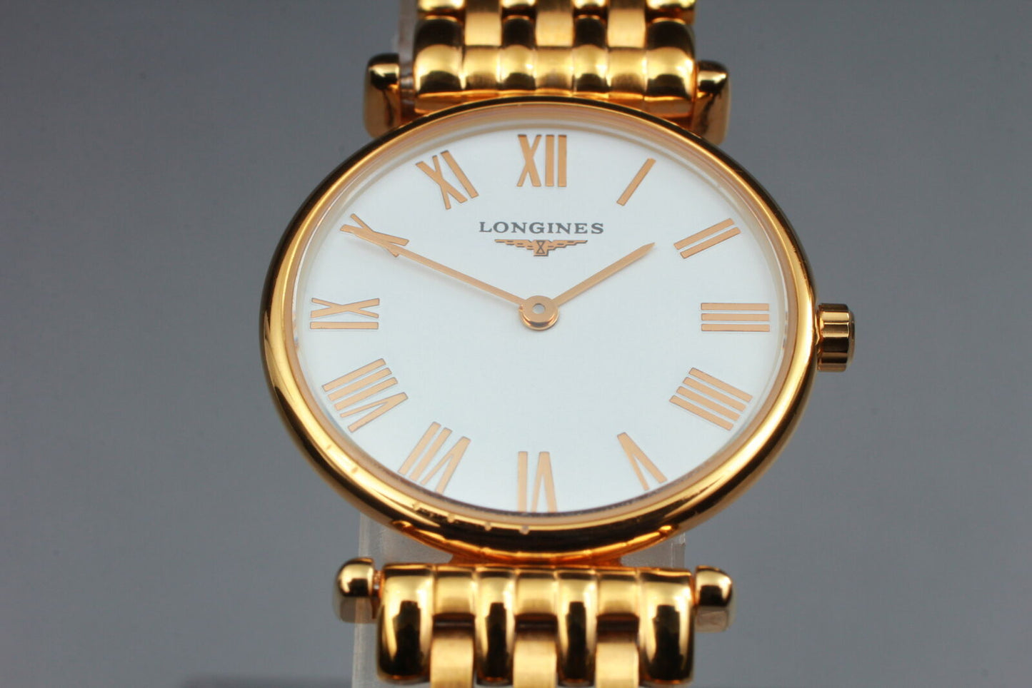 ⏯ Vintage [Near MINT] LONGINES La Grande Classic L4.135.2 Qz Women's Watch JAPAN