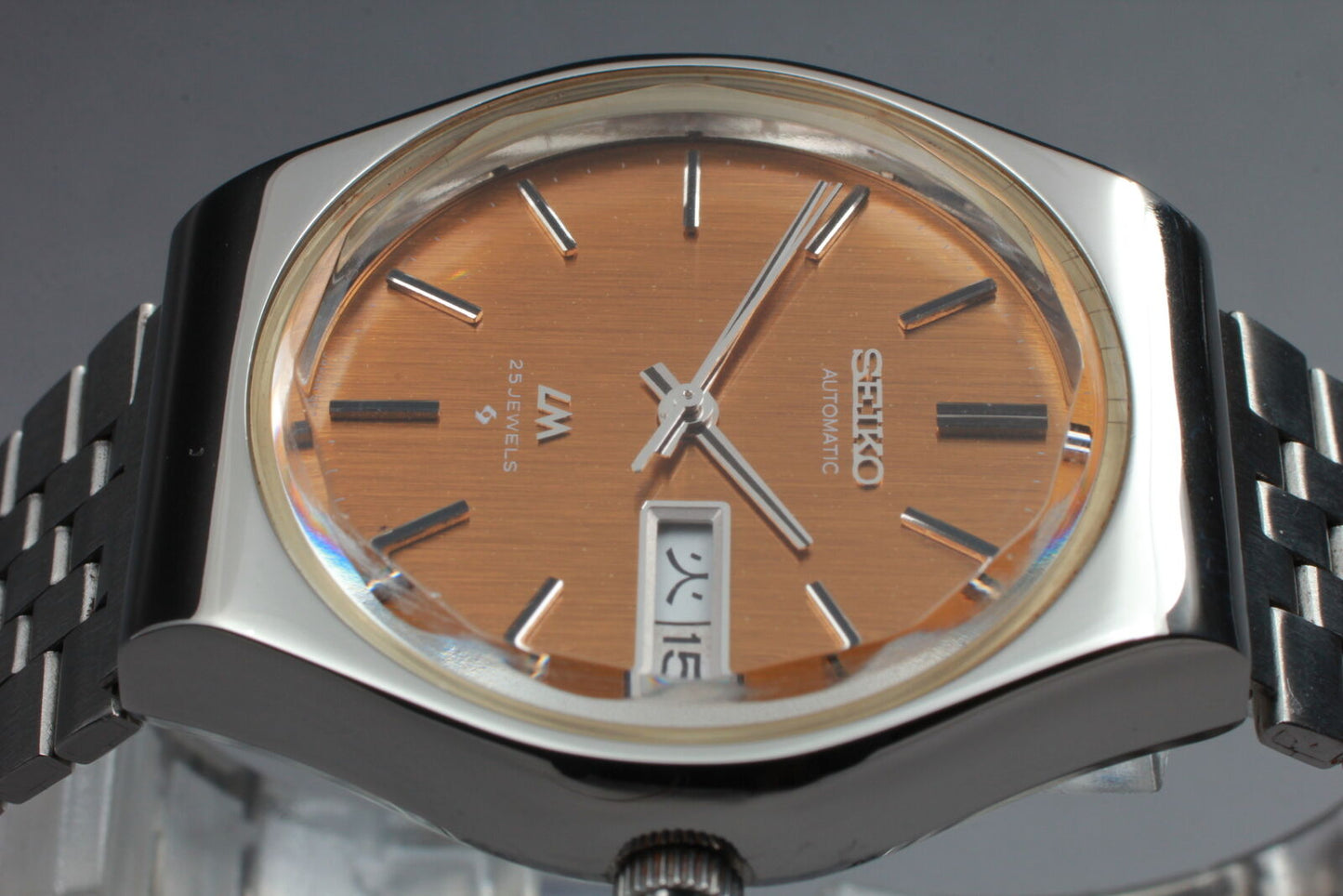 ⏯ Vintage [MINT] SEIKO LORD MATIC 5606-8100 AT Kanji EN Men's Watch From JAPAN