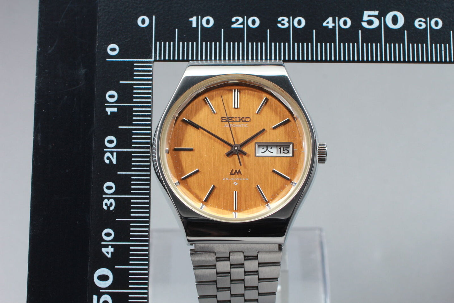 ⏯ Vintage [MINT] SEIKO LORD MATIC 5606-8100 AT Kanji EN Men's Watch From JAPAN