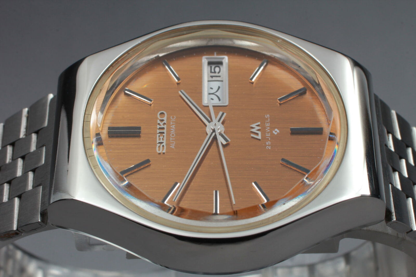 ⏯ Vintage [MINT] SEIKO LORD MATIC 5606-8100 AT Kanji EN Men's Watch From JAPAN