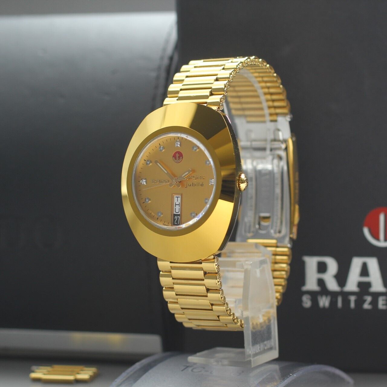 Boxed [MINT] RADO Diastar 648.0413.3 50th Anniversary Limited Men AT Watch JAPAN