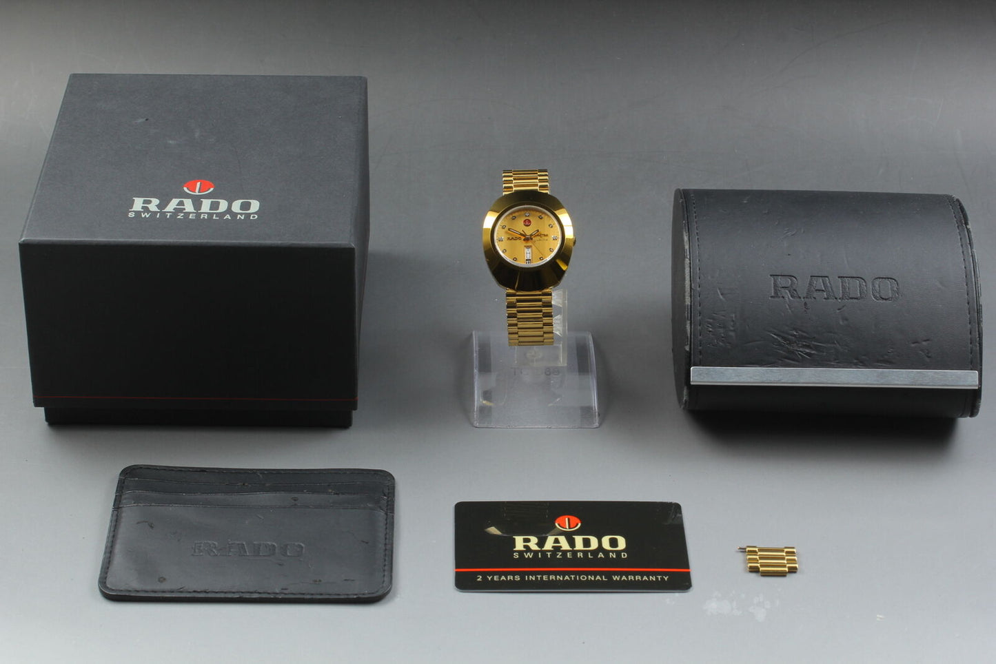 Boxed [MINT] RADO Diastar 648.0413.3 50th Anniversary Limited Men AT Watch JAPAN