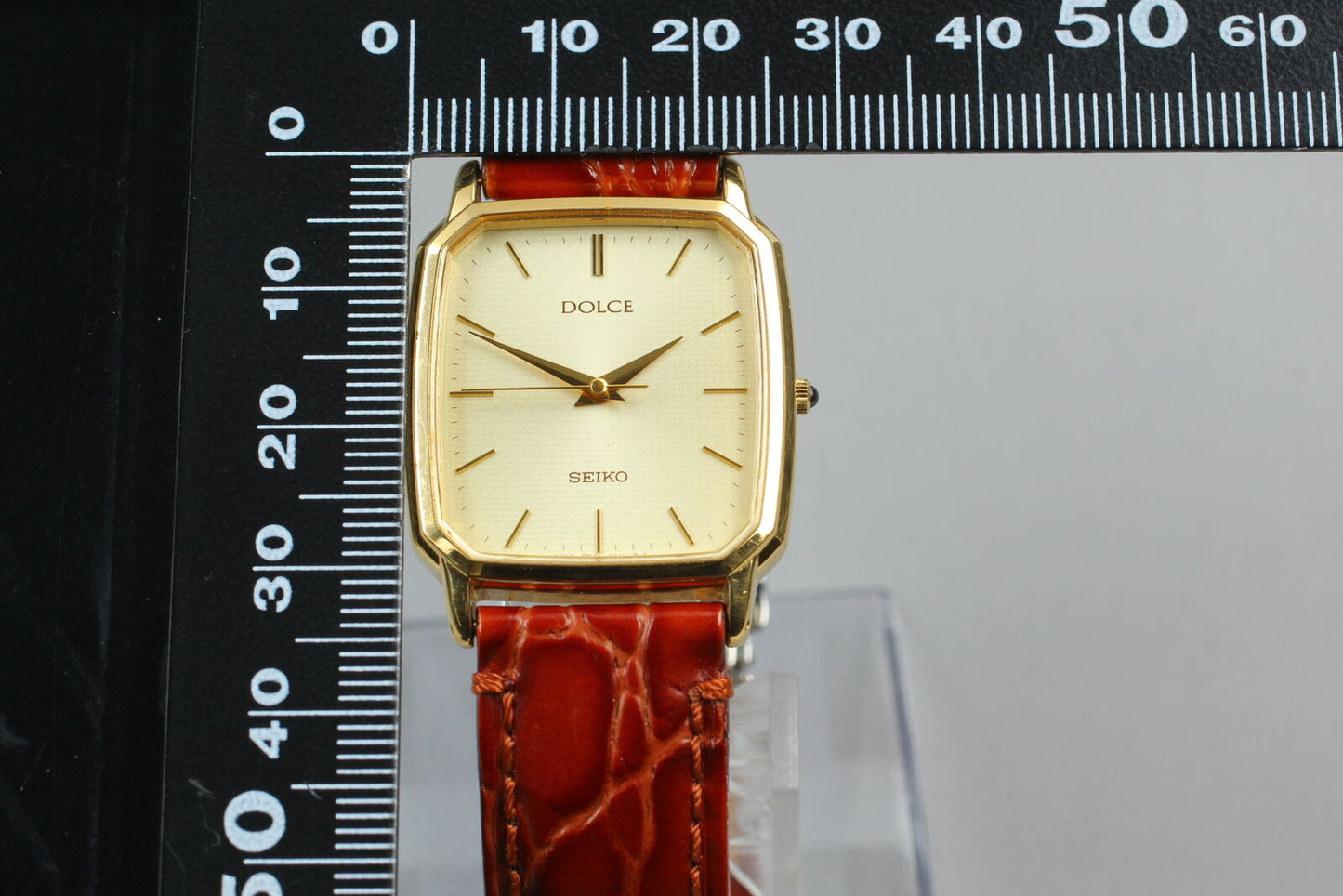 ⏯ Vintage [Near MINT] SEIKO Dolce 8N41-5160 SGP30 Gold Quartz Men's Watch JAPAN