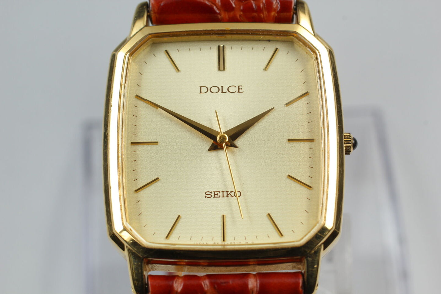 ⏯ Vintage [Near MINT] SEIKO Dolce 8N41-5160 SGP30 Gold Quartz Men's Watch JAPAN