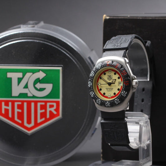 ⏯ Boxed [Near MINT] TAG HEUER Formula1 371.508 Midsize Quartz Women Watch JAPAN