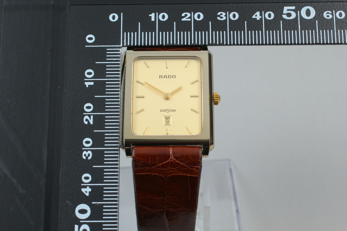 ⏯ Vintage [Near MINT] RADO Diastar 160.0394.3 Quartz Men's 21mm Watch From JAPAN