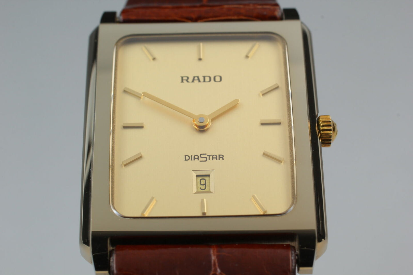 ⏯ Vintage [Near MINT] RADO Diastar 160.0394.3 Quartz Men's 21mm Watch From JAPAN