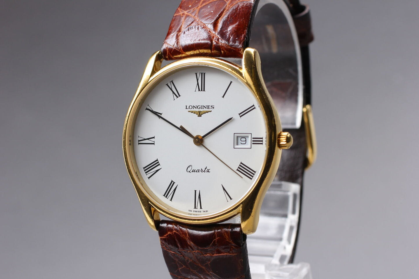 ⏯[Near MINT] LONGINES Grande Classique L156.4 7431 Quartz Men's Watch From JAPAN