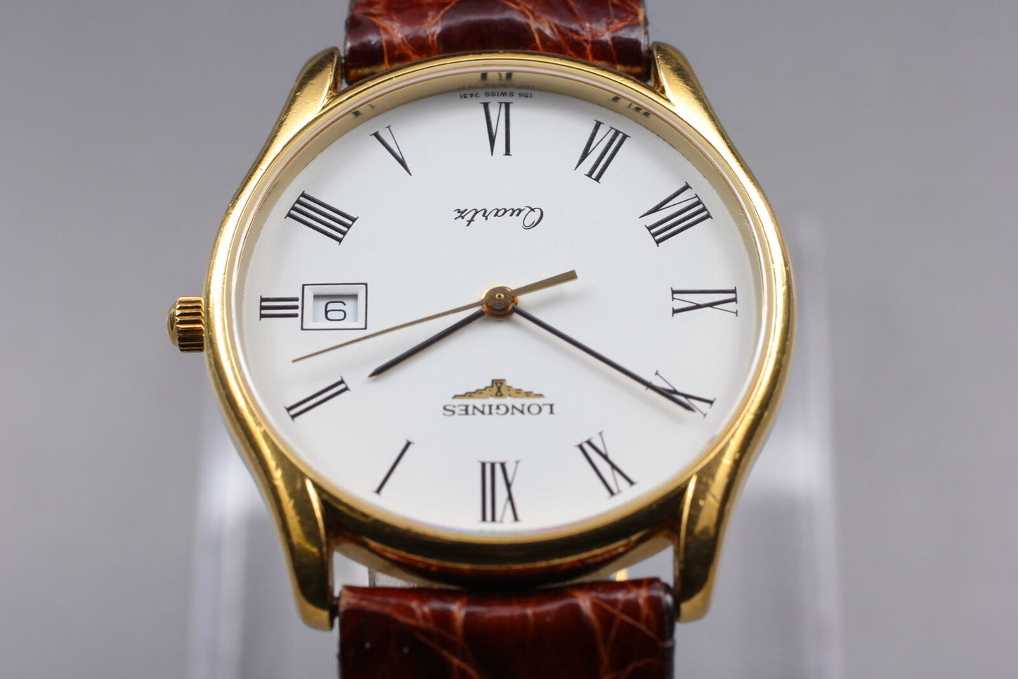 ⏯[Near MINT] LONGINES Grande Classique L156.4 7431 Quartz Men's Watch From JAPAN