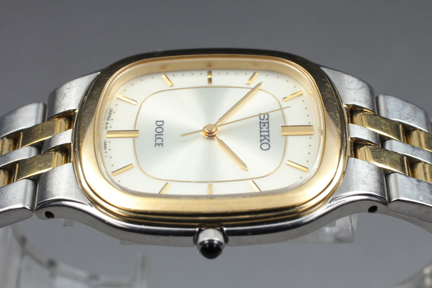 ⏯ Vintage [Near MINT] Seiko Dolce 8J41-0AA0 Quartz Men's Watch From JAPAN