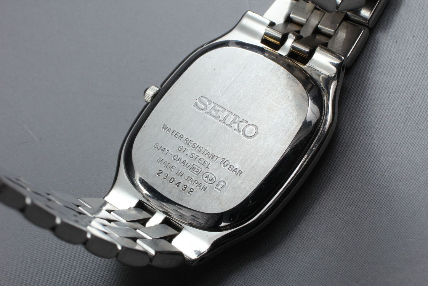 ⏯ Vintage [Near MINT] Seiko Dolce 8J41-0AA0 Quartz Men's Watch From JAPAN