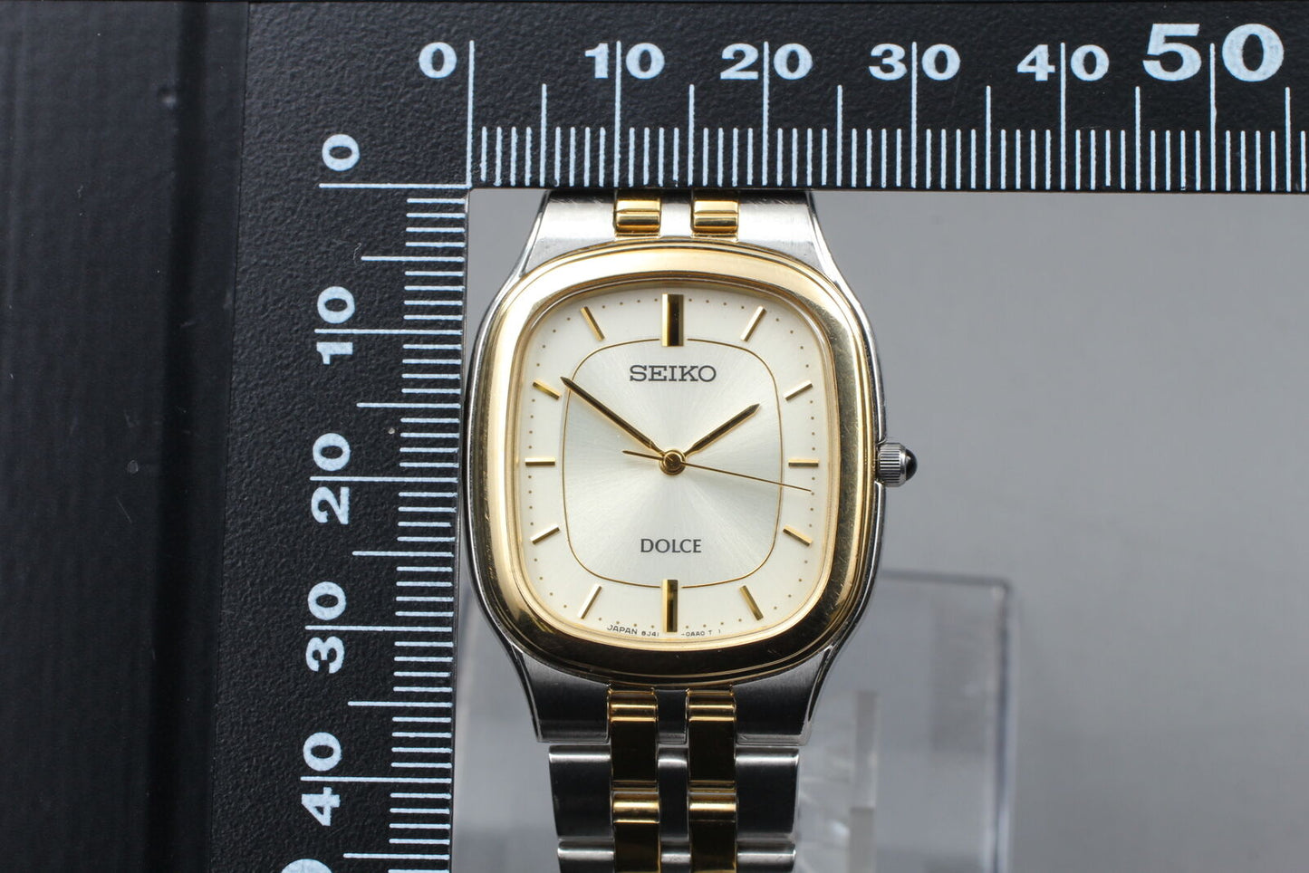 ⏯ Vintage [Near MINT] Seiko Dolce 8J41-0AA0 Quartz Men's Watch From JAPAN