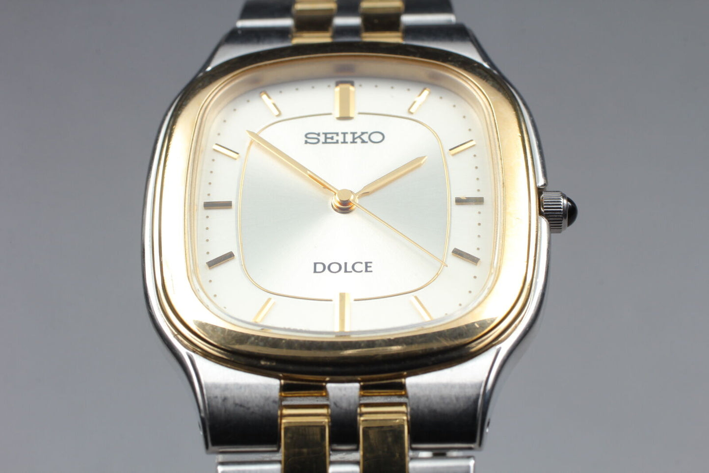 ⏯ Vintage [Near MINT] Seiko Dolce 8J41-0AA0 Quartz Men's Watch From JAPAN