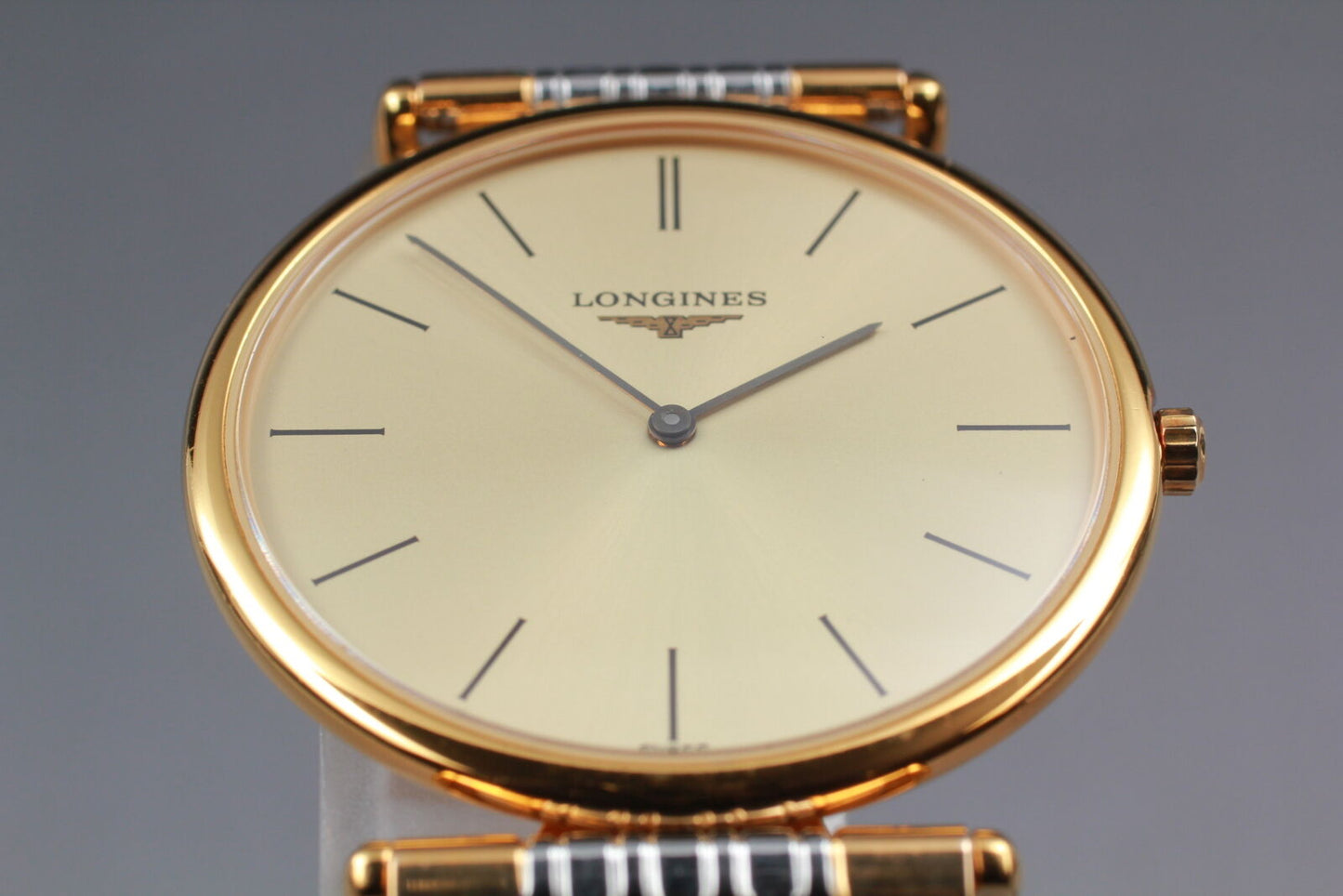 ⏯ Reserved [Near MINT] LONGINES Grande Classique L4.635.2 Quartz Men Watch JAPAN