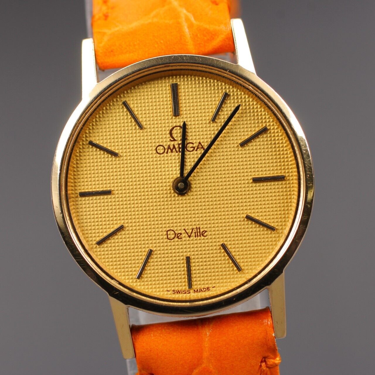 ⏯ [Near MINT] OMEGA De Ville Cal.1351 Push Crown Quartz Women's Watch From JAPAN